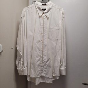 GENTLY USED HATHAWAY DRESS SHIRT, LARGE!!!